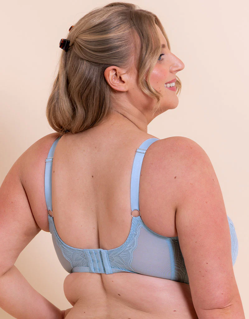 Curvy Kate Lace Daze Balcony Bra Powder Blue - Image 6