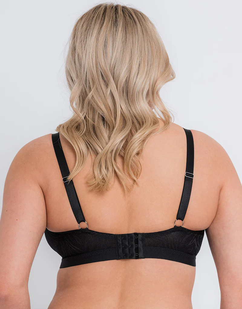 Curvy Kate Lace Daze Non-Wired Bralette Black - Image 5
