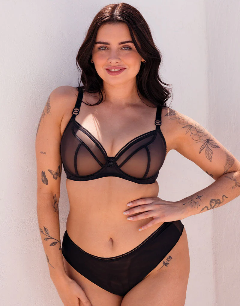 Curvy Kate Lifestyle Plunge Bra Black - Image 2