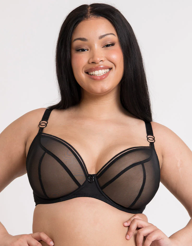 Curvy Kate Lifestyle Plunge Bra Black - Image 4
