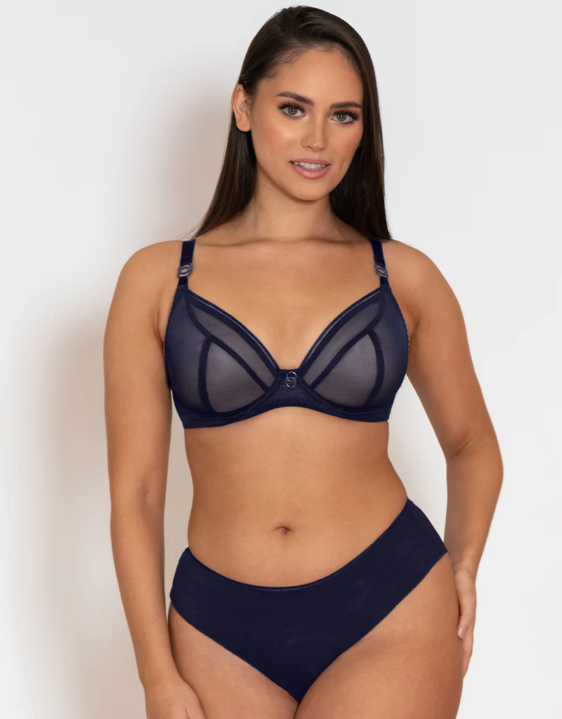 Curvy Kate Lifestyle Plunge Bra Navy