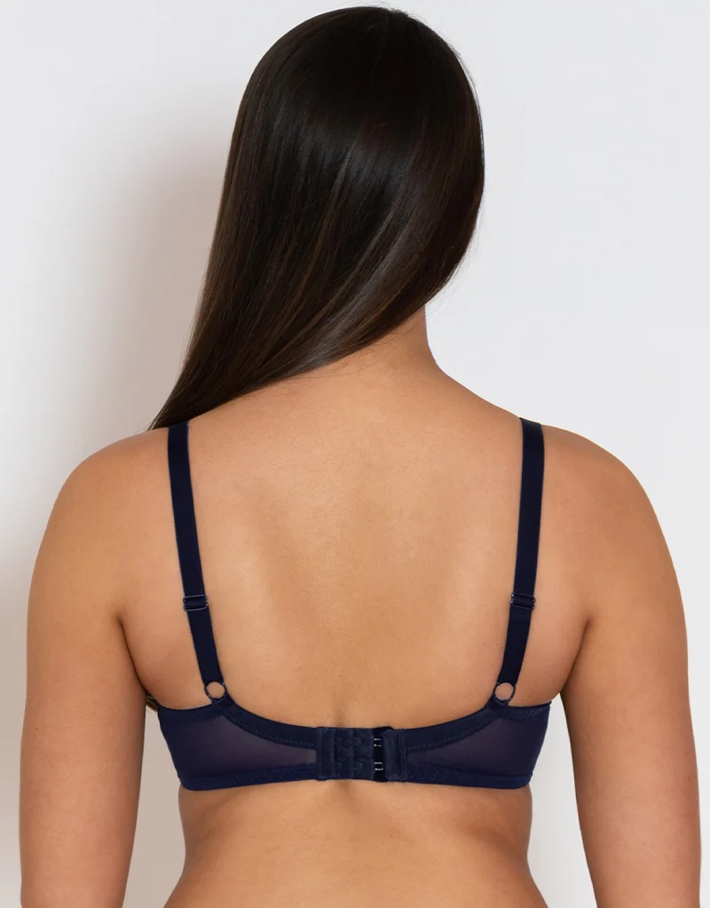 Curvy Kate Lifestyle Plunge Bra Navy - Image 5