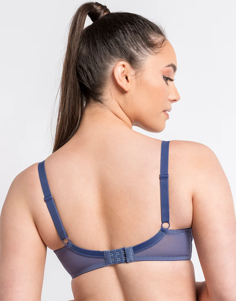 Curvy Kate Lifestyle Plunge Bra Slate Blue - Image 5