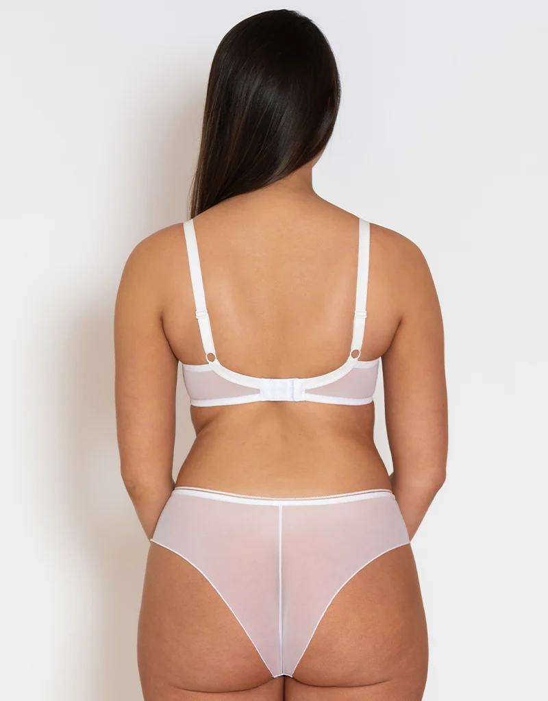 Curvy Kate Lifestyle Plunge Bra White - Image 6