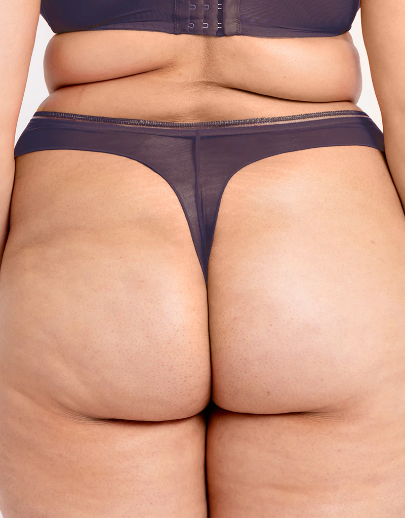 Curvy Kate Lifestyle Thong Plum Purple - Image 2