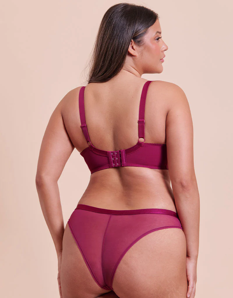 Curvy Kate Lightstyle Brazilian Berry Purple - Image 4