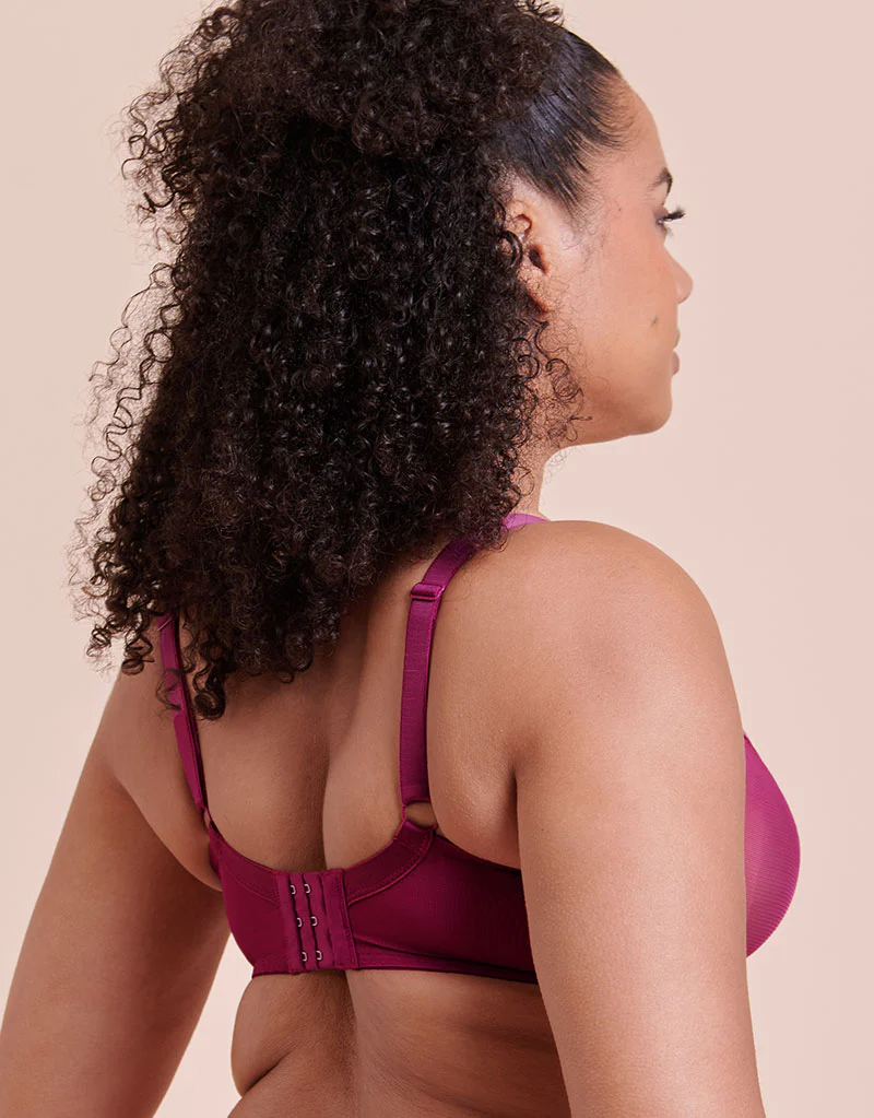 Curvy Kate Lightstyle Plunge Bra Berry Purple - Image 5