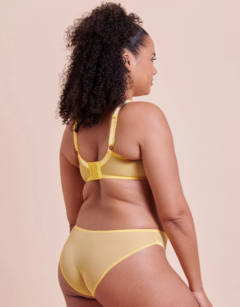 Curvy Kate Limoncello Tanga Brief Lemon Blush - Image 4