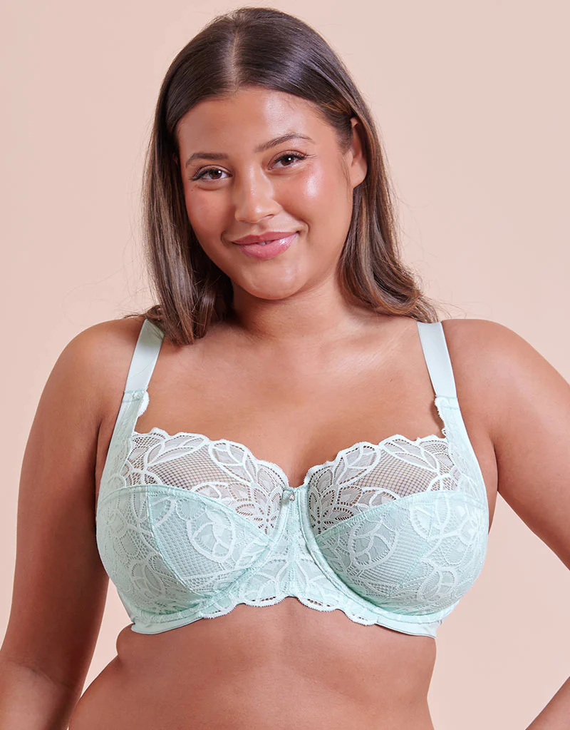 Curvy Kate Lovelace Full Cup Side Support Bra Pale Mint - Image 3