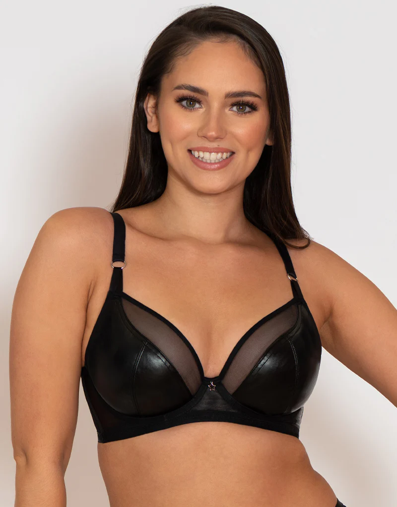 Curvy Kate Lucky Star Plunge Bra Black - Image 3
