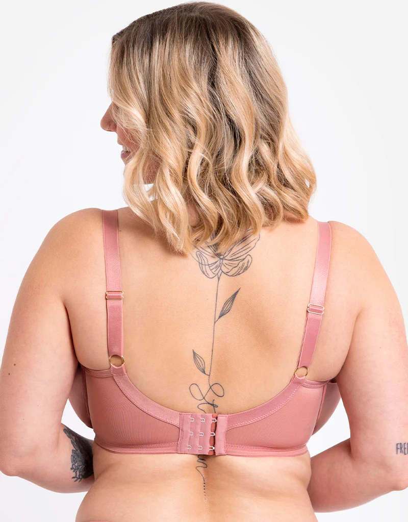 Curvy Kate Lush Full Plunge Bra Rose Shimmer - Image 5