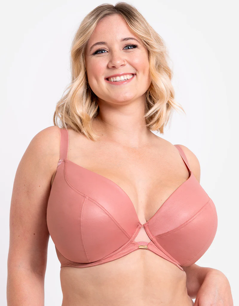 Curvy Kate Lush Full Plunge Bra Rose Shimmer - Image 7