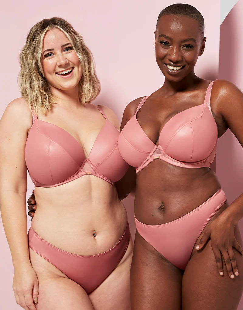 Curvy Kate Lush Full Plunge Bra Rose Shimmer - Image 9