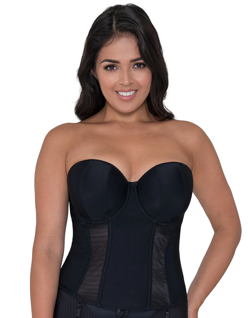 Curvy Kate Luxe Strapless Basque Black - Image 4