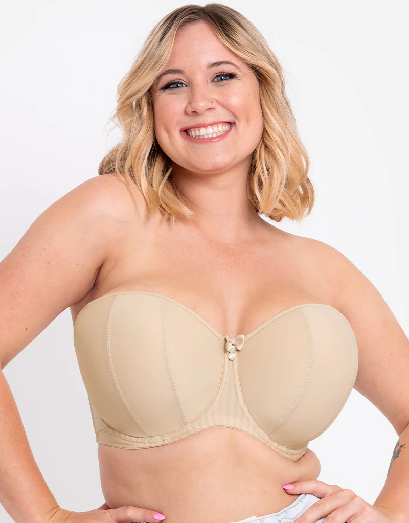 Curvy Kate Luxe Strapless Multiway Bra Biscotti - Image 4