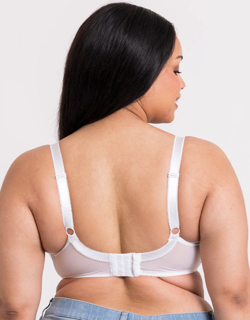Curvy Kate Moody Bloom Balcony Bra White - Image 5