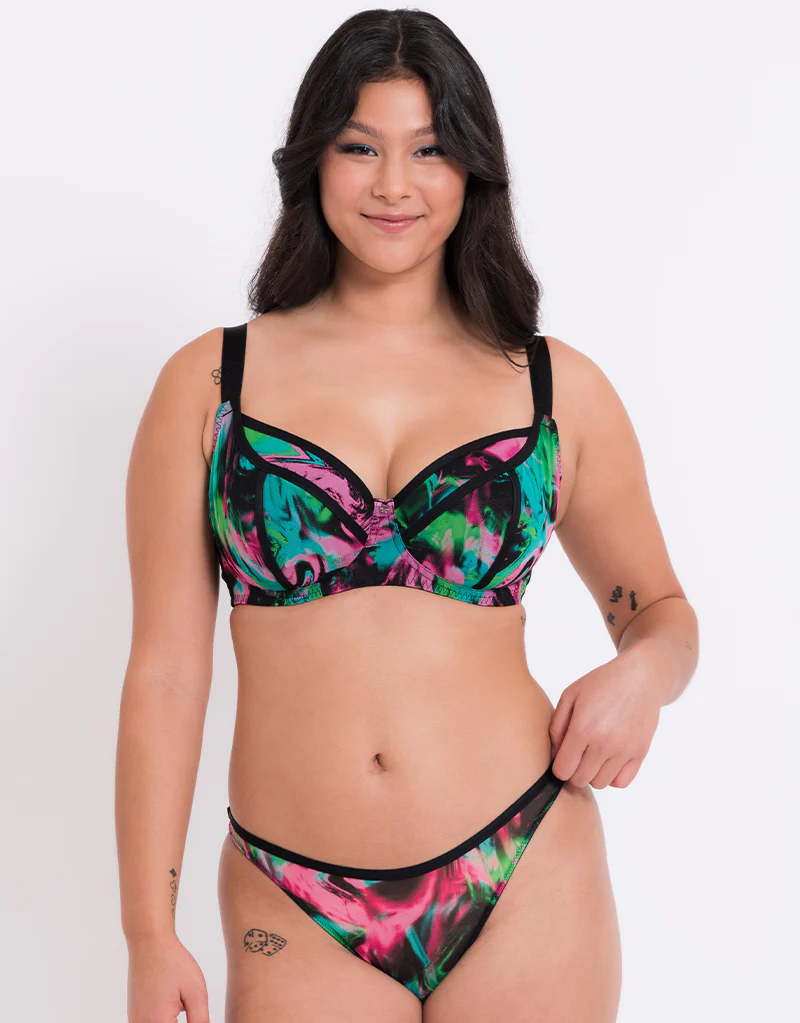 Curvy Kate Reality Check Tanga Print Mix - Image 3