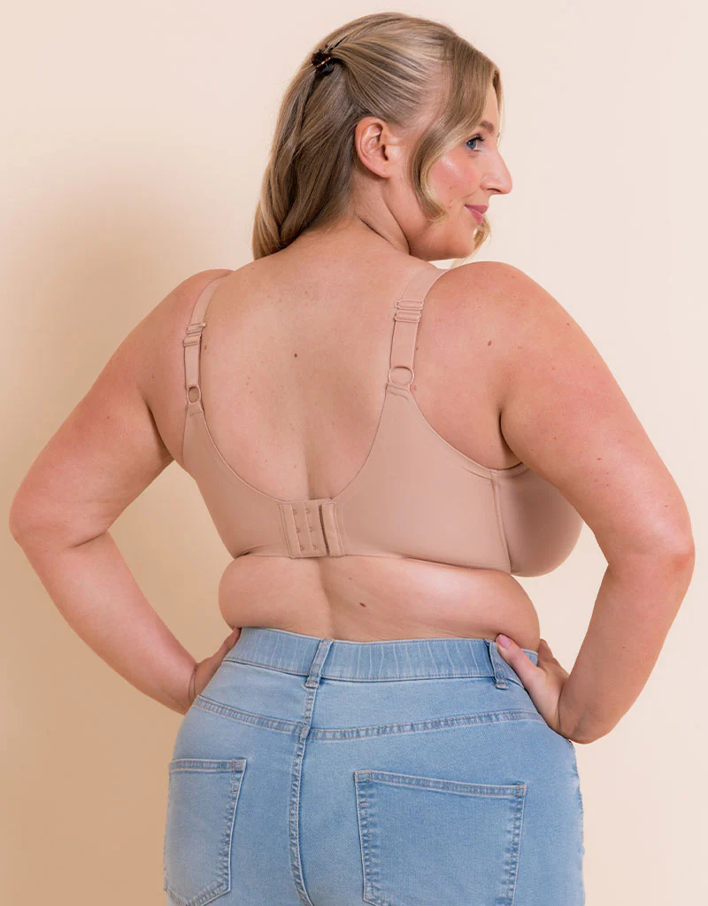 Curvy Kate Smoothie Spacer Moulded T-Shirt Plunge Bra Latte - Image 7