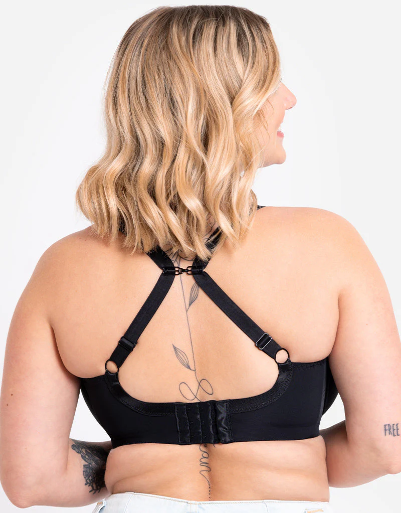Curvy Kate Smoothie T-Shirt Plunge Black - Image 6