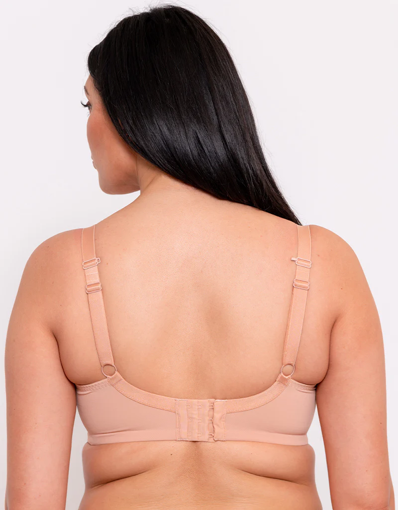 Curvy Kate Smoothie T-Shirt Plunge Latte - Image 6