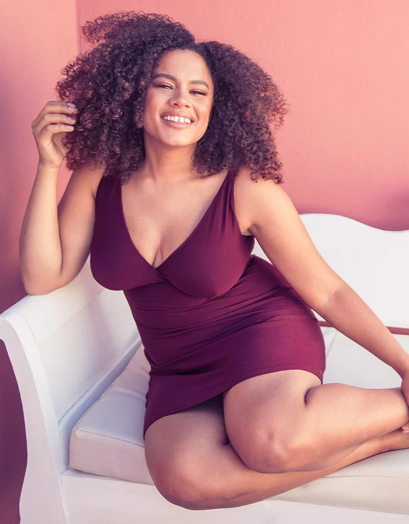 Curvy Kate Softease Chemise Fig - Image 7