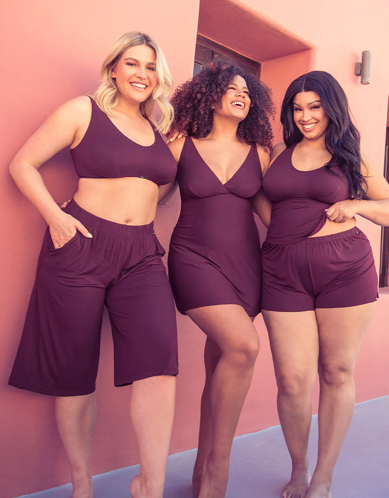 Curvy Kate Softease Crop Top Fig - Image 11