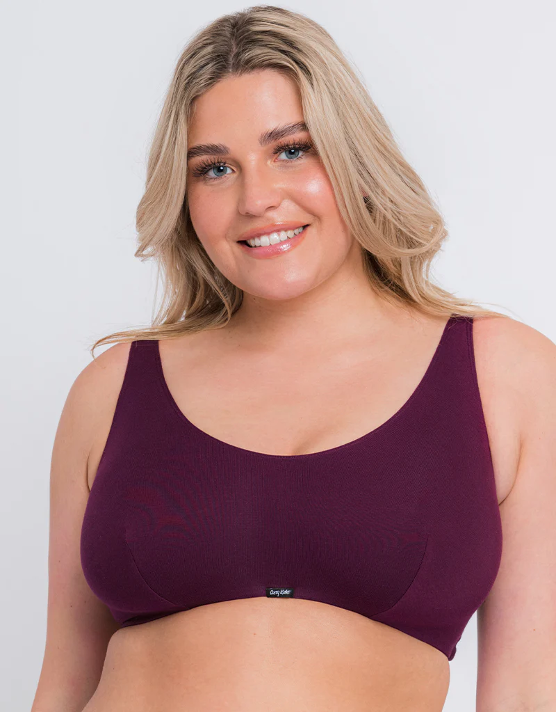 Curvy Kate Softease Crop Top Fig - Image 4