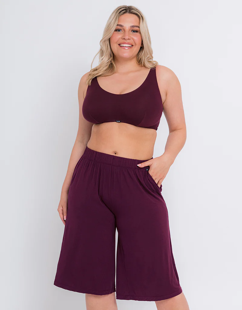 Curvy Kate Softease Crop Top Fig - Image 8