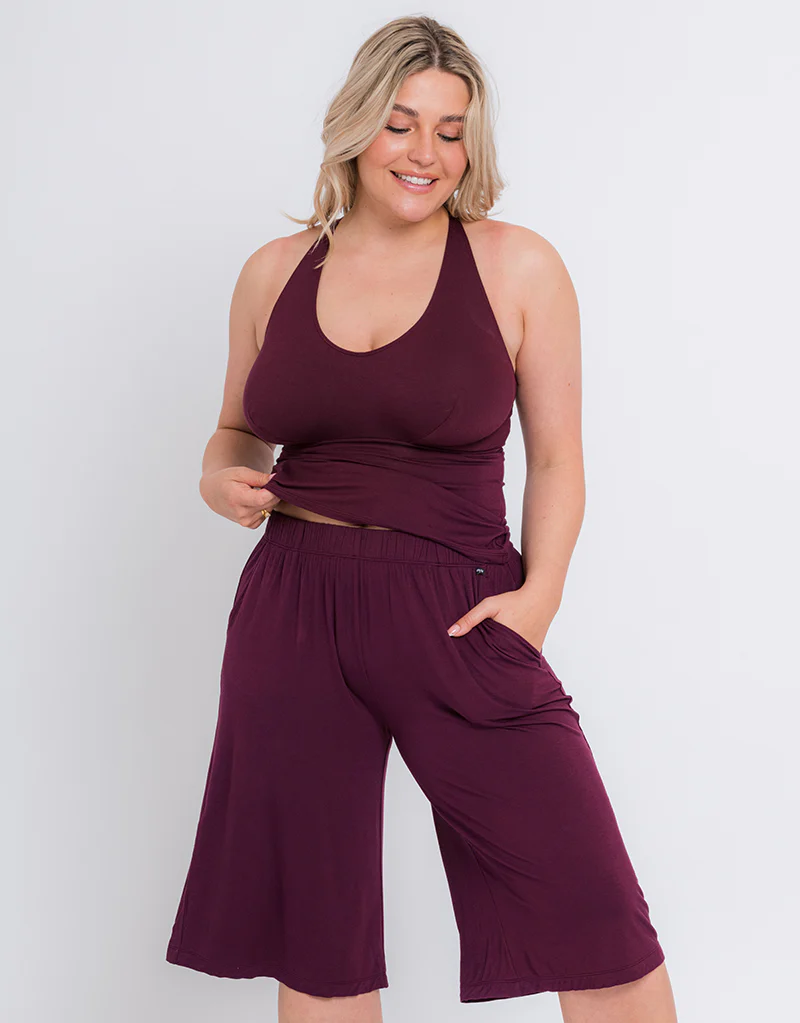 Curvy Kate Softease Cropped Pyjama Bottom Fig - Image 6