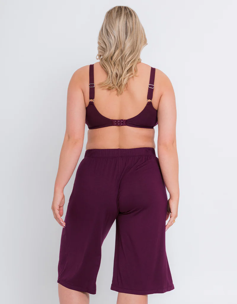 Curvy Kate Softease Cropped Pyjama Bottom Fig - Image 7