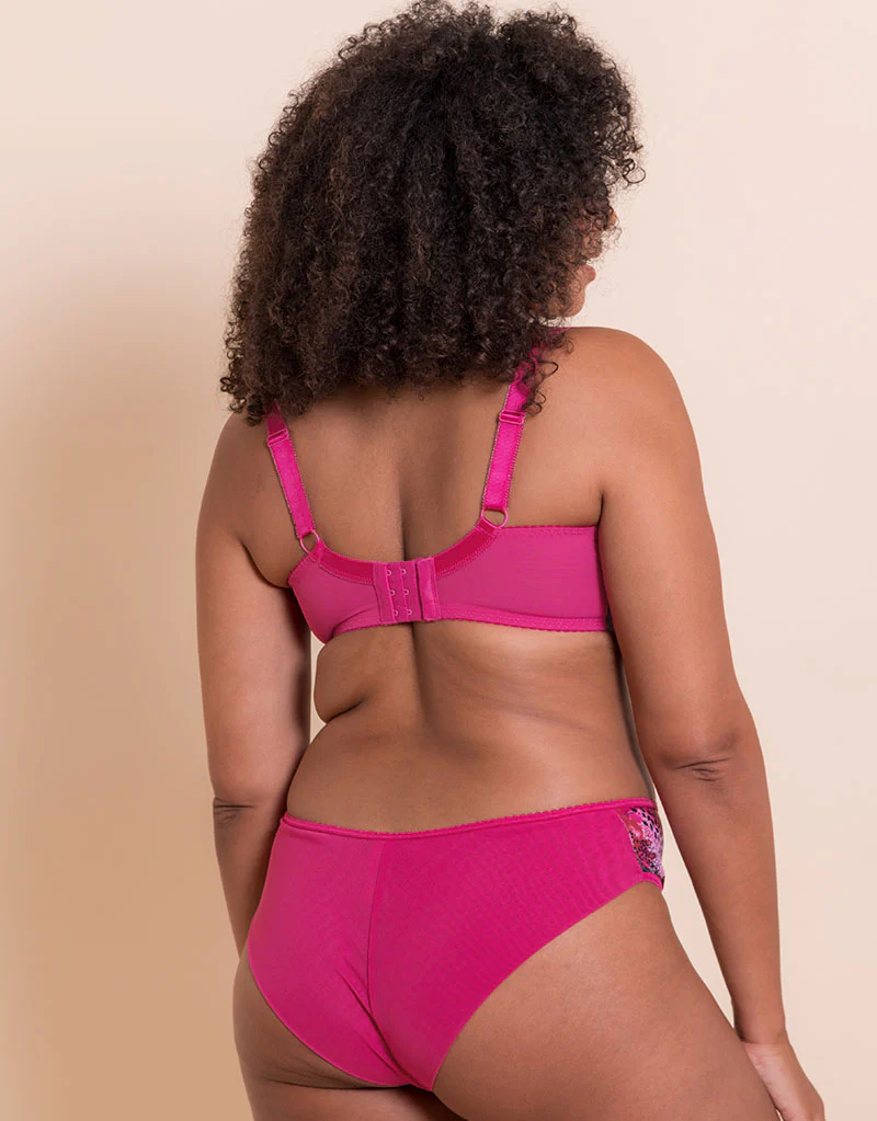 Curvy Kate Spellbound Balcony Bra Sangria Print - Image 6