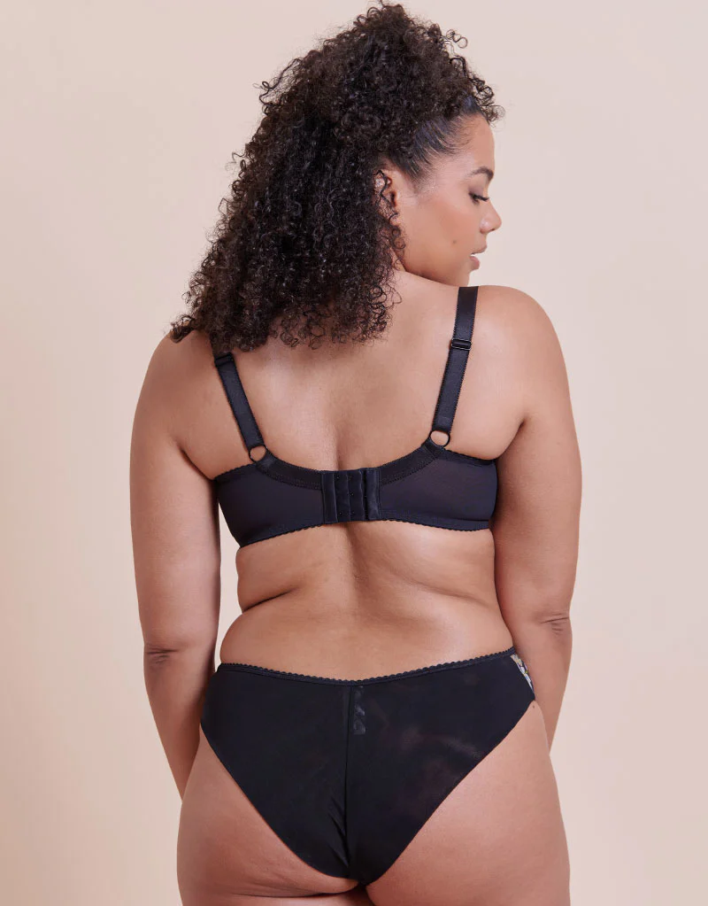 Curvy Kate Spellbound Brazilian Brief Folk Floral Print - Image 4