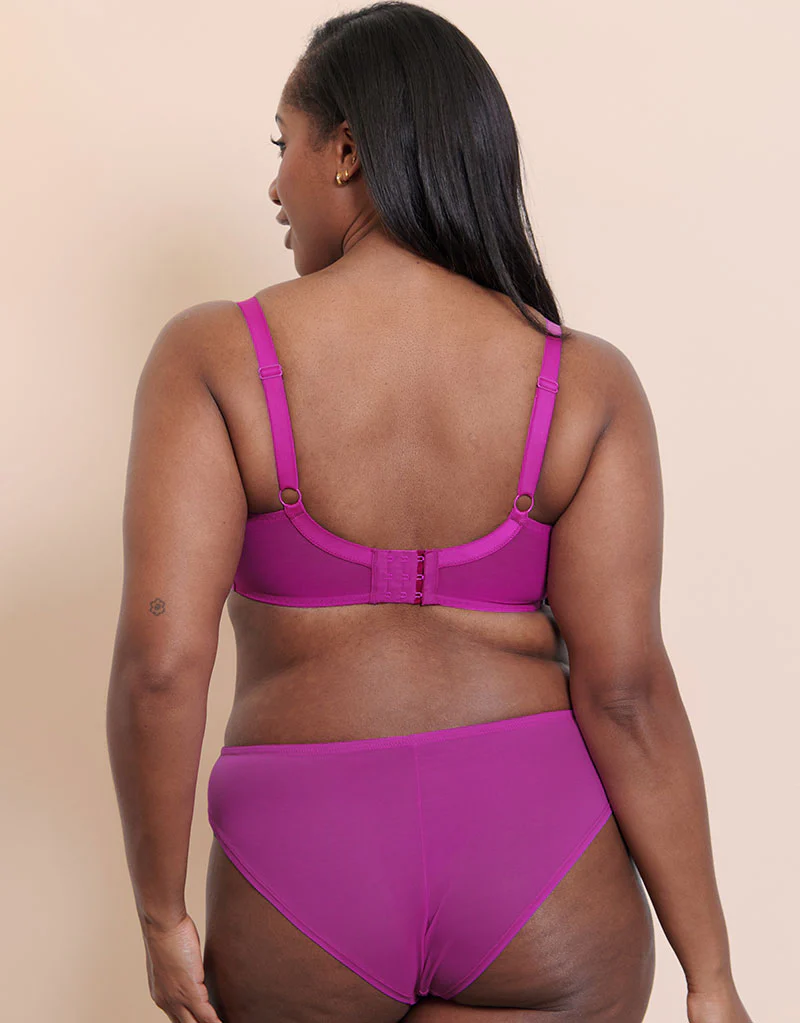 Curvy Kate Stardust Balcony Bra Vivid Violet - Image 6