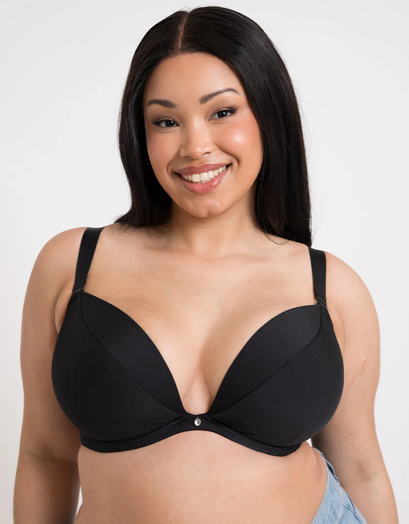 Curvy Kate Superplunge Multiway Padded Plunge Bra Black - Image 5
