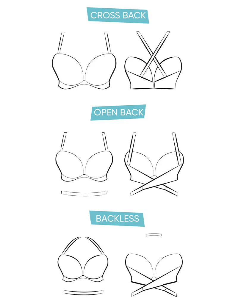 Curvy Kate Superplunge Multiway Padded Plunge Bra Latte - Image 3