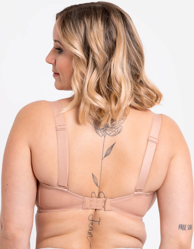 Curvy Kate Superplunge Multiway Padded Plunge Bra Latte - Image 7