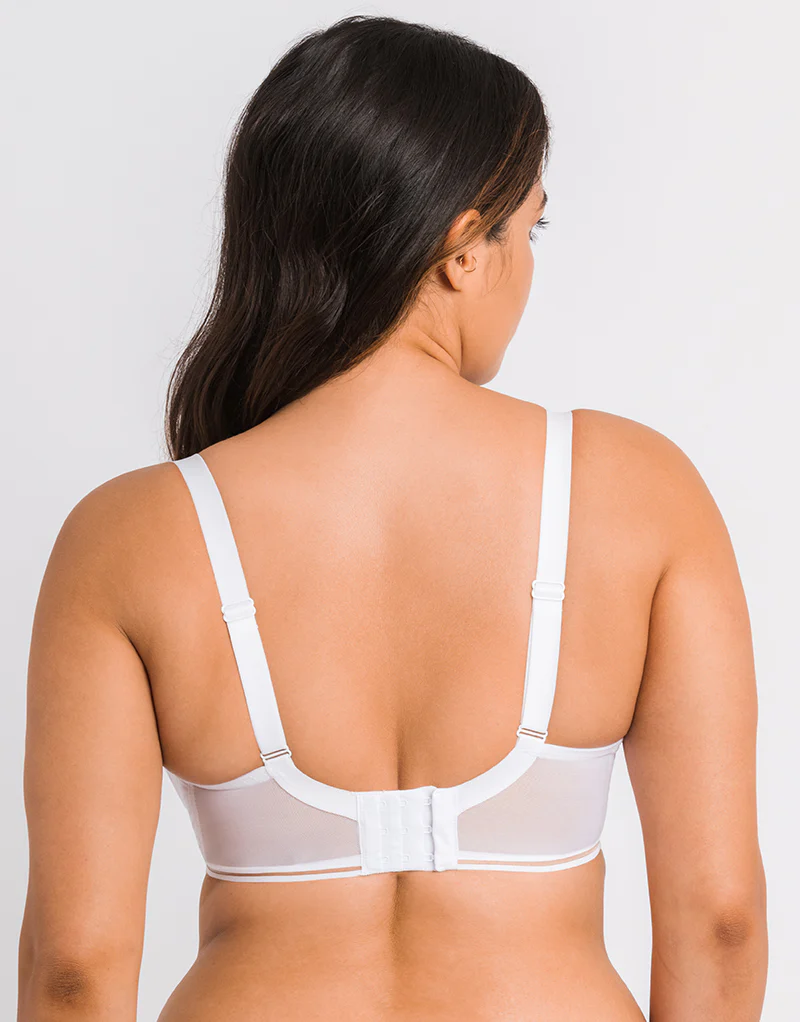 Curvy Kate Top Spot Balcony Bra White - Image 5
