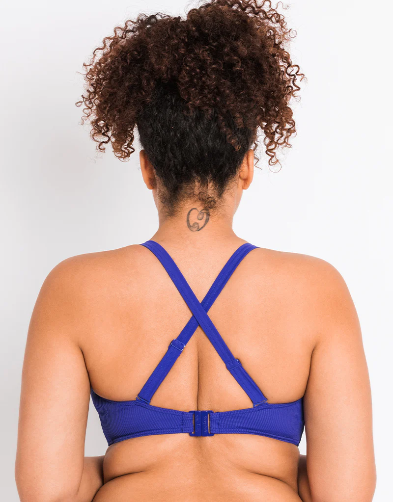 Curvy Kate Twist and Shout Non Wired Triangle Bikini Top Ultraviolet - Image 5