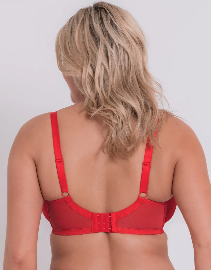 Curvy Kate Victory Side Support Balcony Bra Poppy Red - Image 5