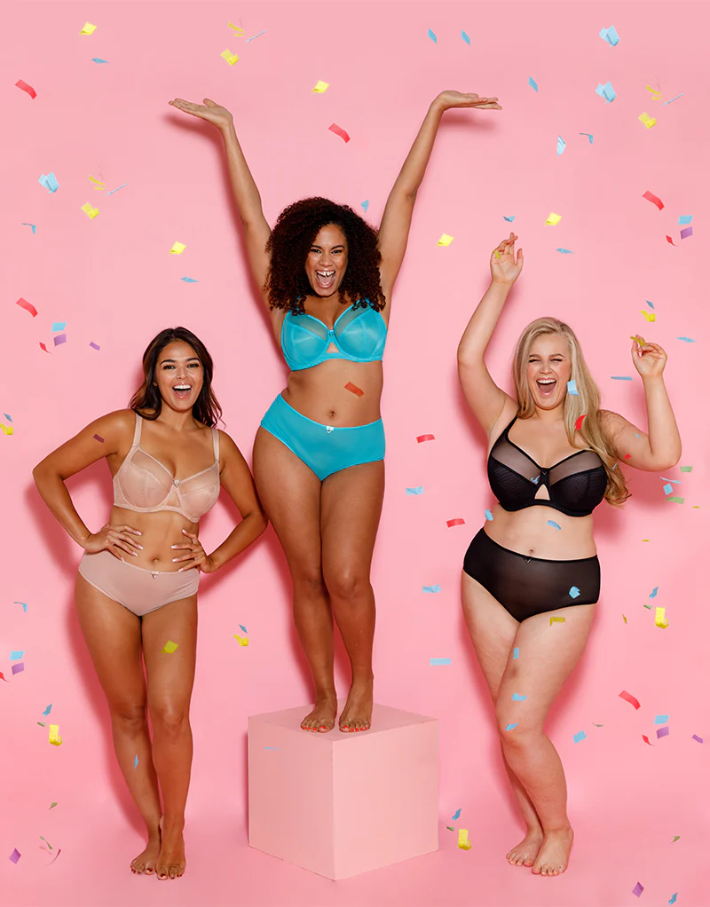 Curvy Kate Victory Side Support Balcony Bra Turquoise - Image 8