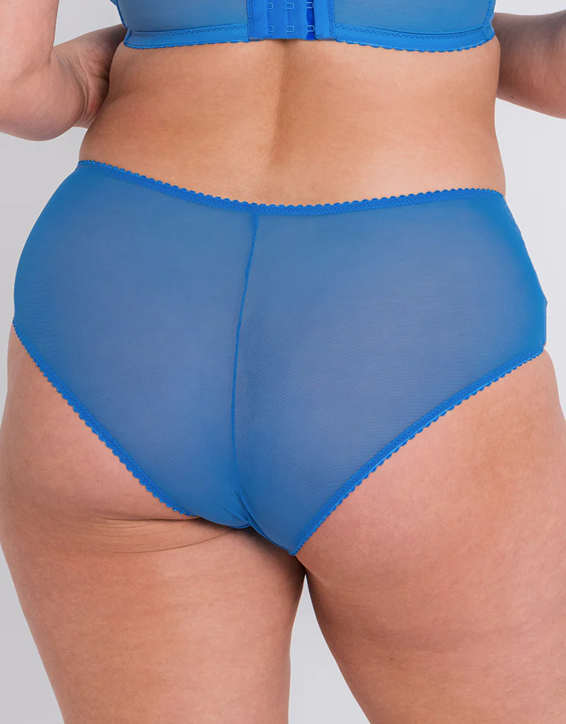 Curvy Kate Victory Polka Short Blue - Image 2