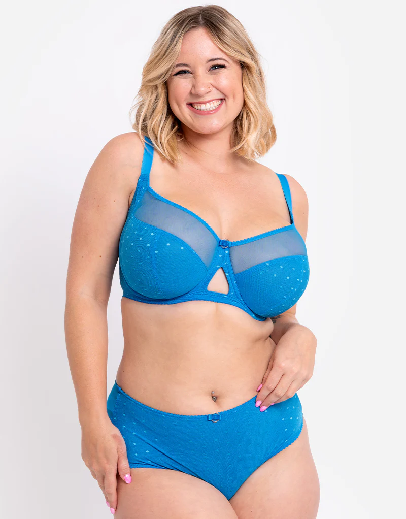 Curvy Kate Victory Polka Short Blue - Image 3