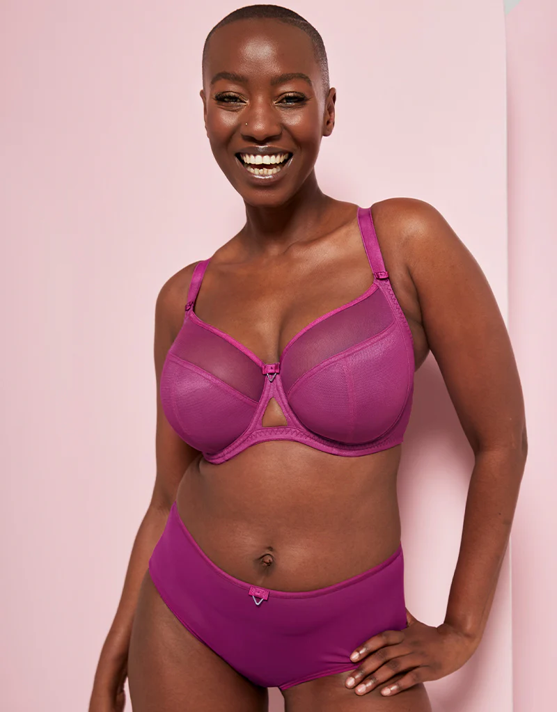 Curvy Kate Victory Side Support Balcony Bra Orchid - Image 2