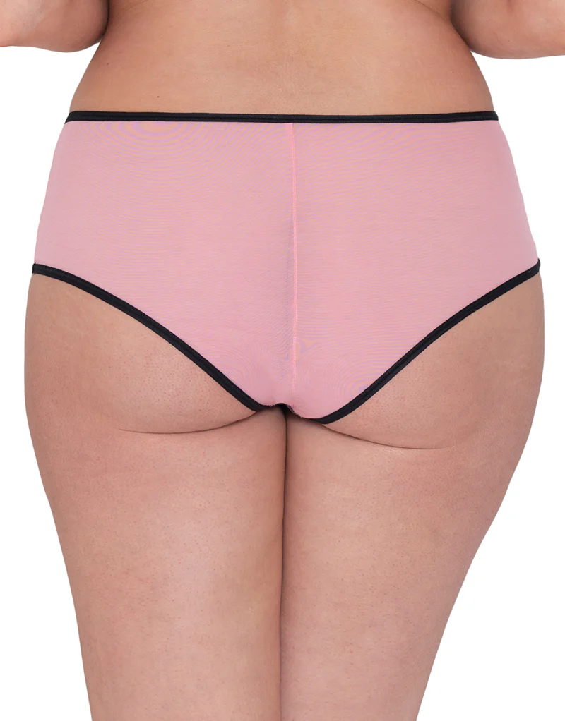 Curvy Kate Victory Viva Short Pink/Black - Image 2
