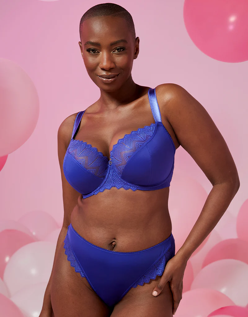Curvy Kate Wild One Balcony Bra Ultraviolet - Image 2