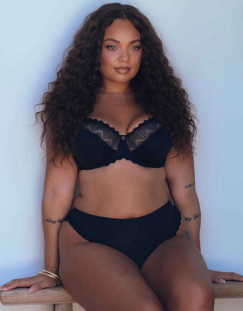 Curvy Kate Wild One Balcony Bra Black - Image 2