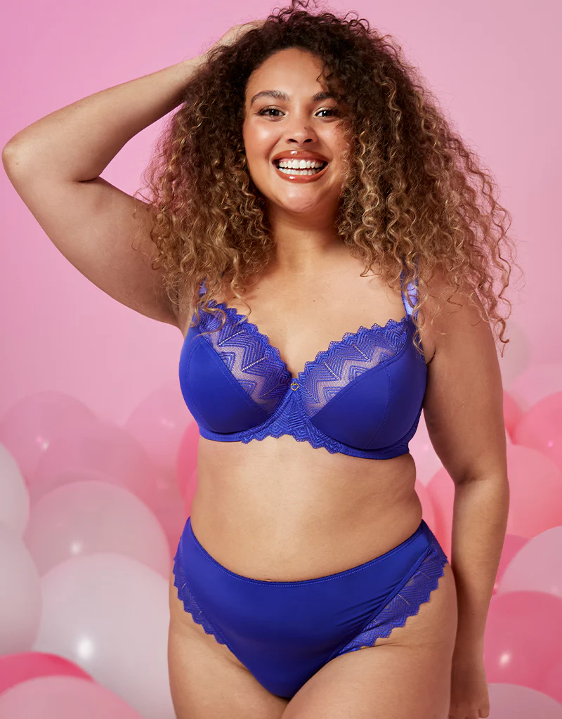 Curvy Kate Wild One Balcony Bra Ultraviolet - Image 9