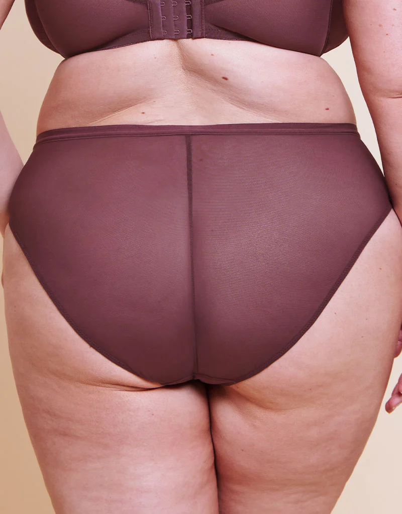 Curvy Kate WonderFull Vibe High Leg Brief Auburn - Image 2