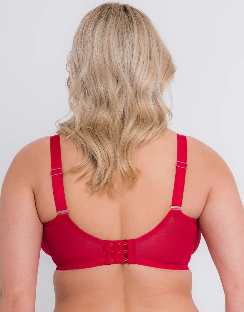 Curvy Kate WonderFully Full Cup Side Support Bra Strawberry Red - Image 5