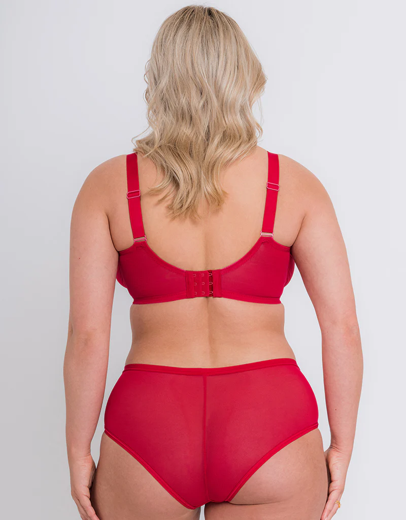 Curvy Kate WonderFully Full Cup Side Support Bra Strawberry Red - Image 6